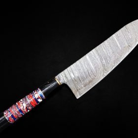 Damascus Steel Lady Kitchen Knife
