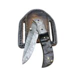 Fire Damascus Pocket Knife | Best Rated Folding Knife