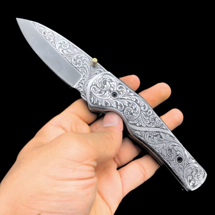 Engraved Pocket Knife sek006